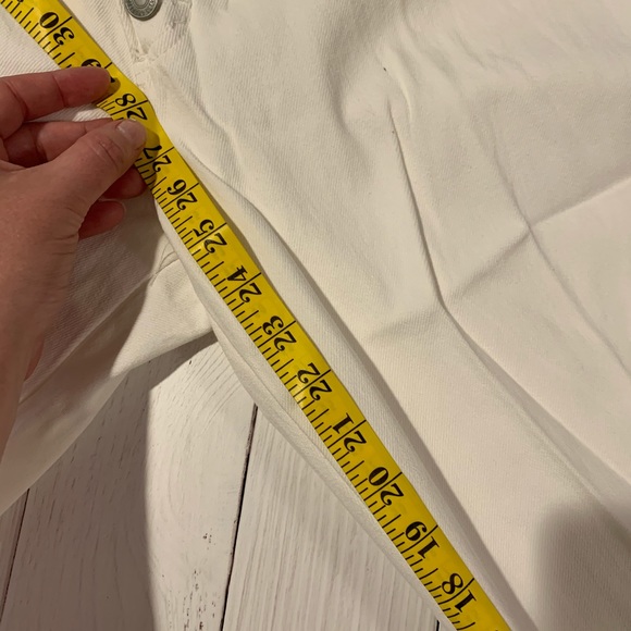 LUCKY BRAND AUTHENTIC JEANS straight leg 31 white - Picture 11 of 11